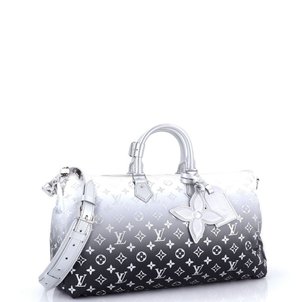 Louis Vuitton Keepall Bandouliere Bag LV Ski Gradient Monogram Nylon 45 - Picture 2 of 7